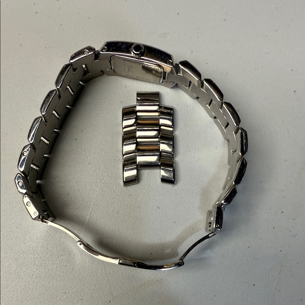 Movado Eliro Black and Silver Wearable Timepiece - Picture 5 of 5